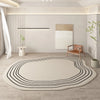 Irregular Round Living Room Carpet