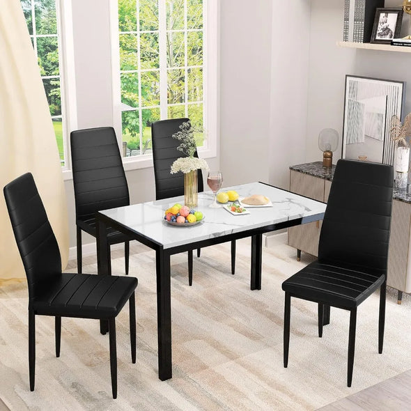 Minimalist Modern Dining Table Set