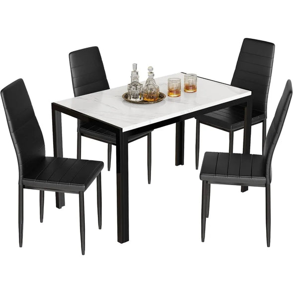 Minimalist Modern Dining Table Set